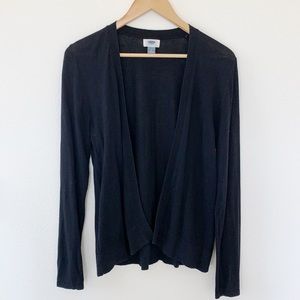Old Navy black lightweight cardigan